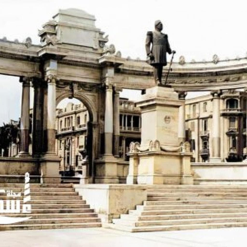 النصب التذكاري للخدوي إسماعيل عام 1940