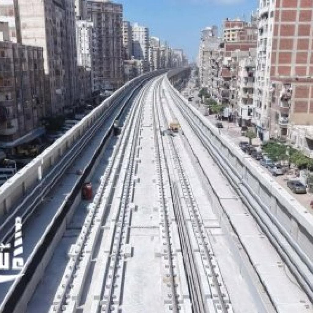 إعرف معلومات عن مشروعات بلدك - شاهد تصوير جوي لتقدم أعمال تنفيذ مشروع المرحلة الأولى من مترو الإسكندرية
