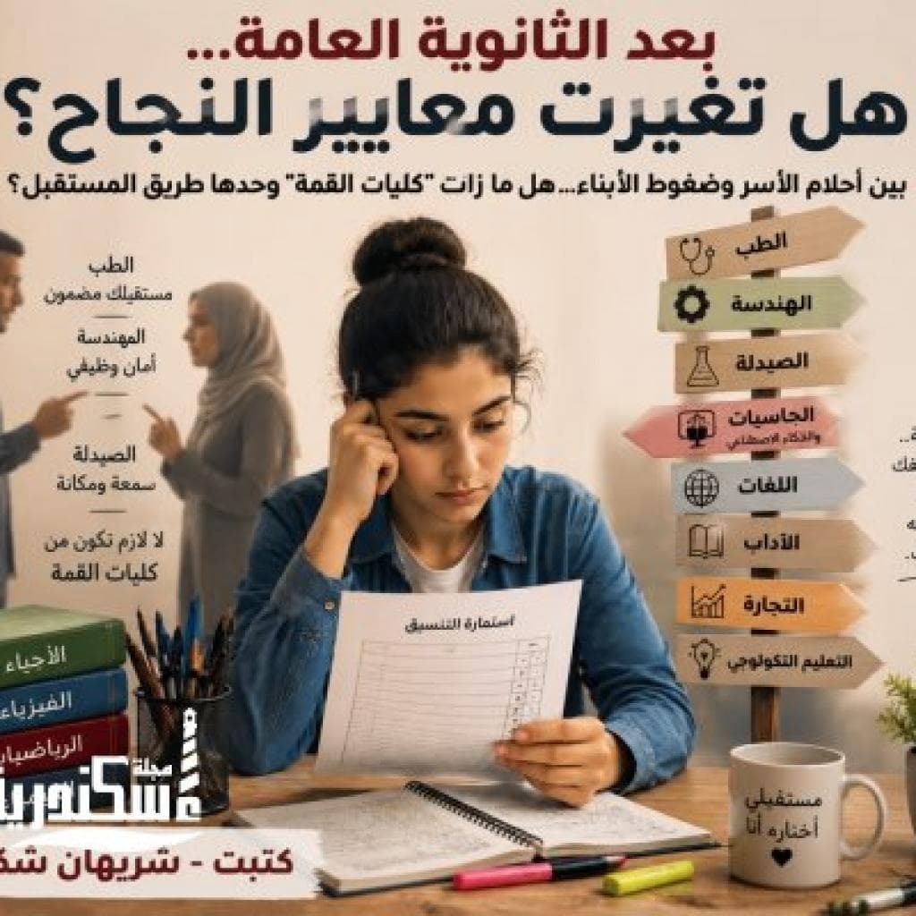 بعد الثانوية العامة.. هل تغيّرت معايير النجاح؟ بين أحلام الأسر وضغوط الأبناء.. هل ما زالت "كليات القمة" وحدها طريق المستقبل؟