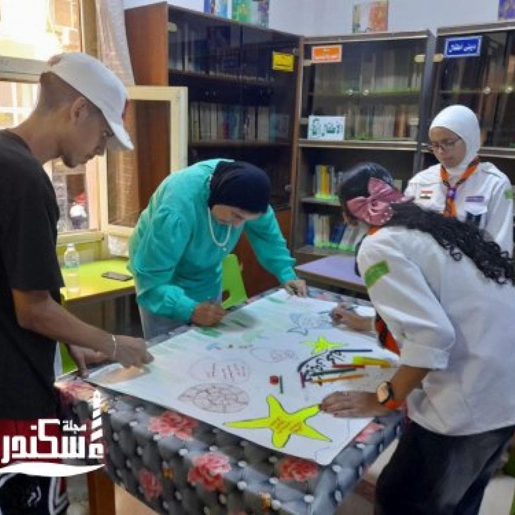 «إسكندرية بتفرح» تواصل فعالياتها للعام الخامس بمراكز الشباب.. ومسابقة «حكاية في مجلة» بسموحة