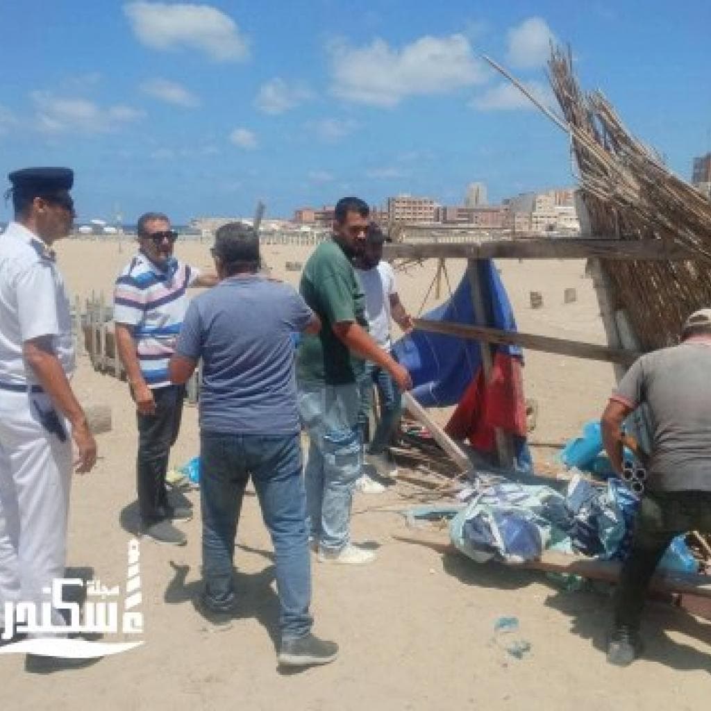 رئيس حي الجمرك يقود حملة صباحية لإزالة الإشغالات