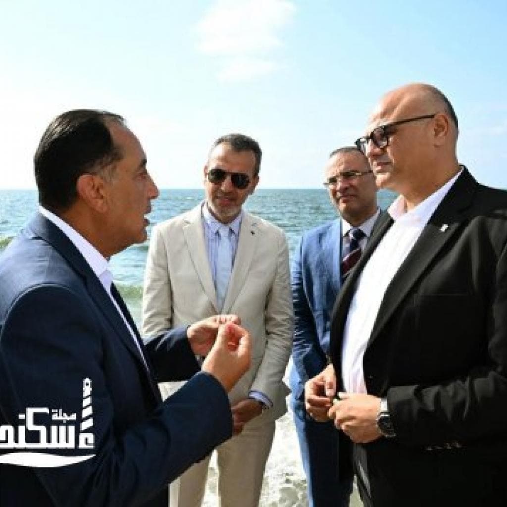 رئيس مجلس الوزراء يتفقد مشروع تطوير كورنيش الإسكندرية