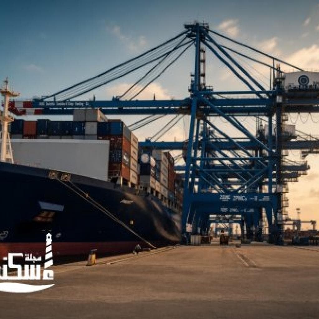 إنتظام حركتي التداول والملاحة بالهيئة العامة لميناء الإسكندرية خلال 24 ساعة